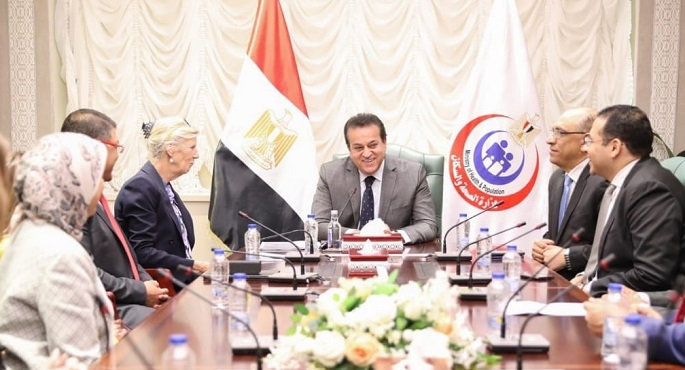 وزير الصحة يشهد توقيع بروتوكول تعاون بين «صندوق الأمم المتحدة للسكان» وشركة «أورجانون» لدعم برامج تنظيم الاسرة