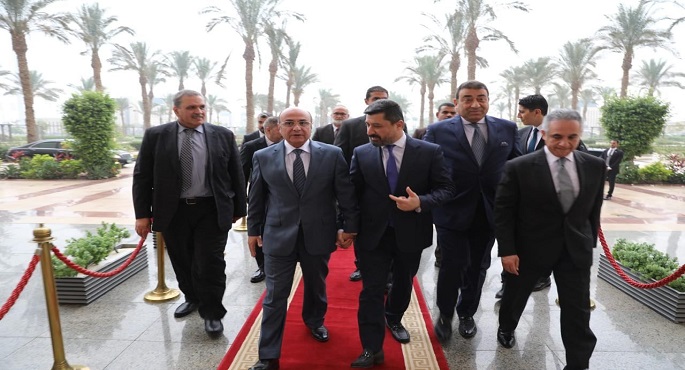 بالصور..وزير العدل يبحث ونظيره العراقي سبل التعاون القضائي بين البلدين
