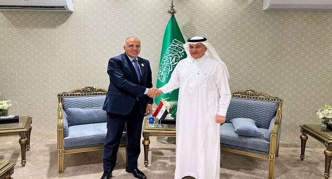 بالصور.. سويلم يلتقى وزير البيئة السعودي لتعزيز التعاون في مجال تحليه المياه