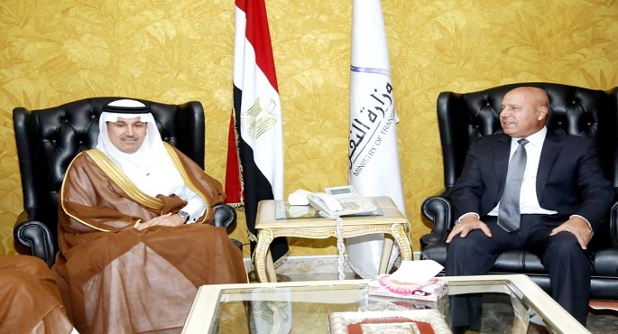 وزير النقل ونظيره السعودي يبحثان التعاون المشترك لتنشيط حركة السياحة والتجارة