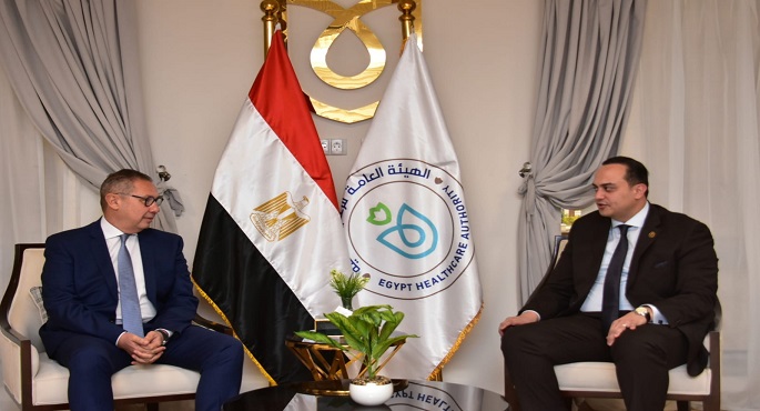 بالصور .. رئيس هيئة الرعاية الصحية يبحث التعاون مع بوسطن ساينتيفيك” لتبادل الخبرات”
