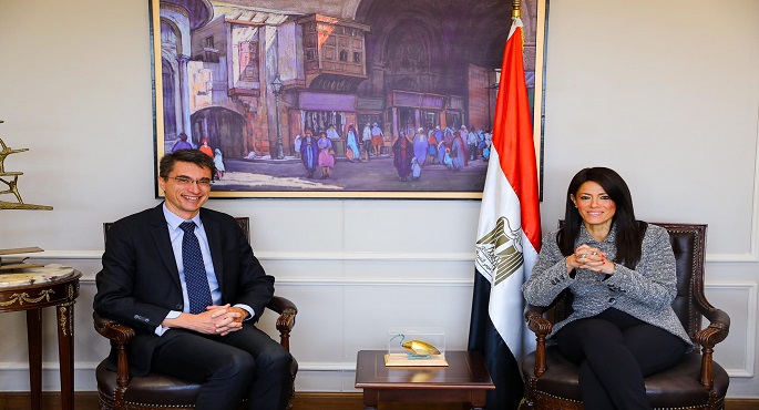 وزيرة التعاون الدولي تلتقي المدير الإقليمي لمجموعة البنك الدولي لمتابعة تنفيذ مشروعات التعاون الإنمائي الجارية