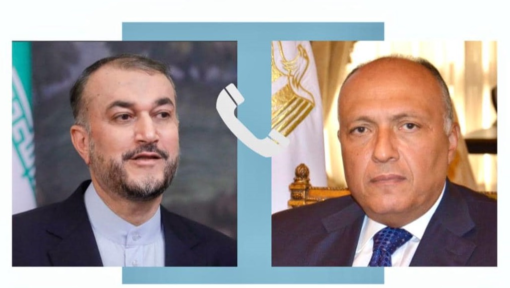 شكري يبحث هاتفيا مع نظيره الإيراني مسارات التحرك لتخفيف حدة الأزمة الإنسانية في غزة