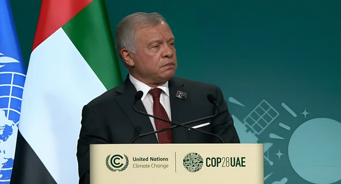 ملك الأردن: يجب التصدي للخطر الحقيقي لانعدام الأمن الغذائي في غزة