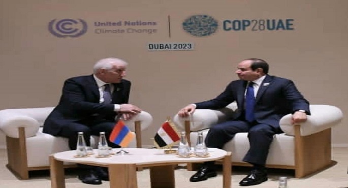بالصور ..السيسي ونظيره الأرميني يتفقان على ضرورة تعزيز الجهود القائمة لدفع مسيرة التعاون المشترك بين البلدين