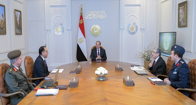 الرئيس السيسى يوجه بمواصلة الجهود المكثفة لاستكمال الأهداف الاستراتيجية لمشروع ” مستقبل مصر”