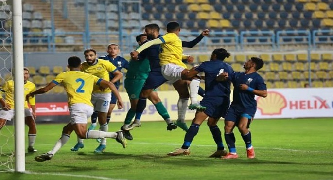 انبي يفوز على الإسماعيلي بهدف نظيف في الدوري الممتاز