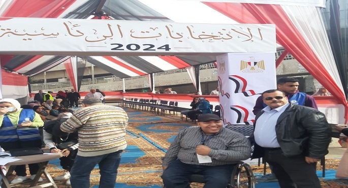 بالصور .. اللجان تفتح أبوابها أمام الناخبين من الأشخاص ذوي الإعاقة في أول أيام التصويت لانتخابات الرئاسة 2024