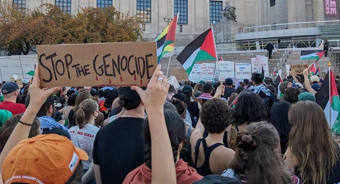 تظاهرات داعمة للفلسطينيين حول مطاري لوس أنجلوس وجون كينيدي الدوليين في نيويورك