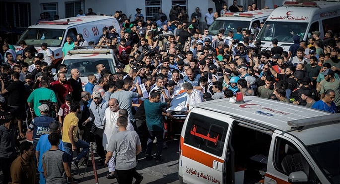 29 شهيدًا خلال آخر 24 ساعة بغزة ومُستشفى “كمال عدوان” يحذر من نقص السولار والمستلزمات الطبية