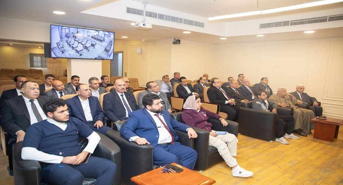 بالصور.. حملة المرشح الرئاسي حازم عمر تلتقي أعضاء لجنة الشئون الصحية