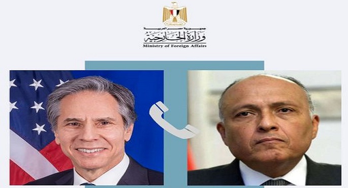 بلينكن في اتصال مع شكري: واشنطن تتطلع للعمل المشترك الوثيق مع مصر خلال الولاية الجديدة للرئيس السيسي