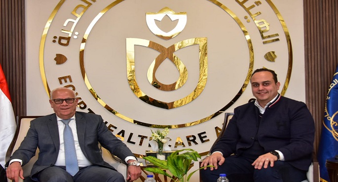 رئيس هيئة الرعاية الصحية يلتقي محافظ بورسعيد لمتابعة مؤشرات منظومة التأمين الصحي الشامل بالمحافظة