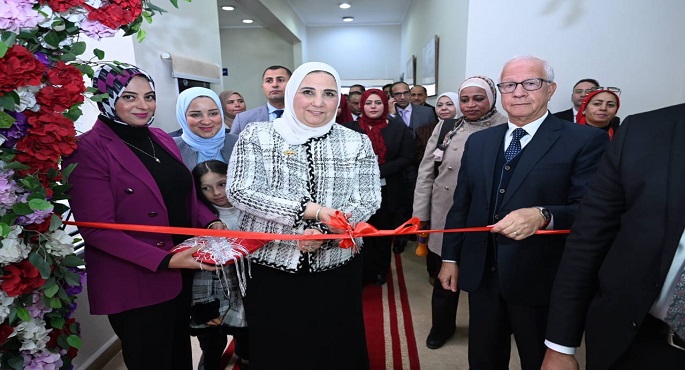 بالصور.. القباج تفتتح 6 حضانات دامجة وغرف التشخيص المبكر للإعاقة والتأهيل الحسي واللغوي بالأسمرات