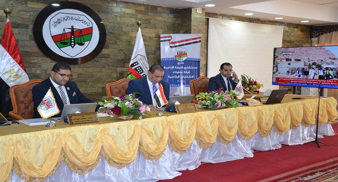 عمليات نادى النيابة الإدارية : إقبال كبير على لجان انتخابات الرئاسة