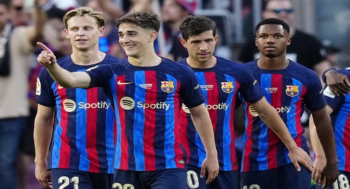 برشلونة يستدرج ألميريا بحثا عن مطاردة قمة جدول ترتيب الدورى الإسباني