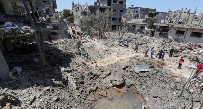 استشهاد عشرات الفلسطينيين نتيجة القصف الإسرائيلي المُستمر وعشرات الجُثث نهشتها الكلاب لمدنيين أعدموا ميدانيًا