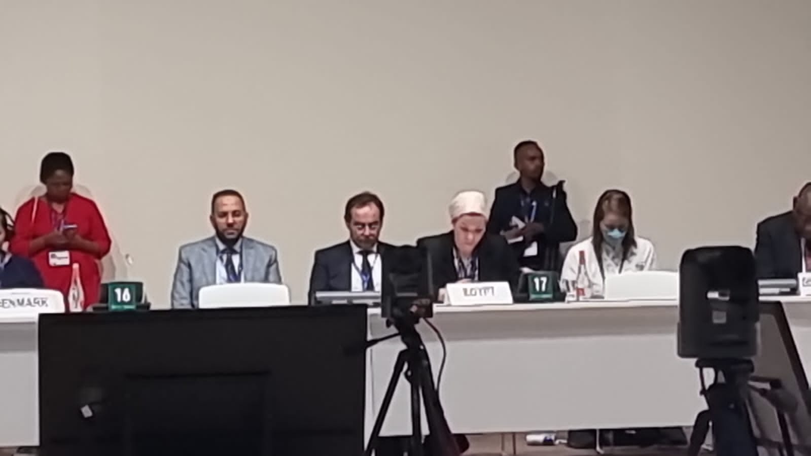 بالصور .. وزيرة البيئة : مصر تدعو المجتمع الدولي لمضاعفة تمويل التكيف أربع مرات وتفادي أى إجراءات أحادية تضر بمصالح الدول