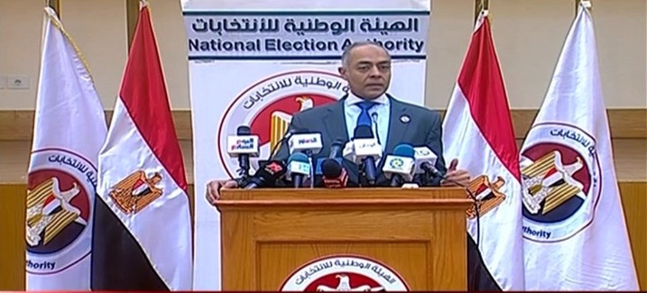 مؤتمر صحفى للهيئة الوطنية للانتخابات مع ممثلى وسائل الإعلام الأجنبية