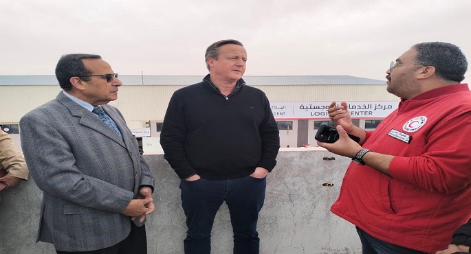 وزير الخارجية البريطاني: نقدر الجهود المصرية في استقبال وإرسال المساعدات لقطاع غزة