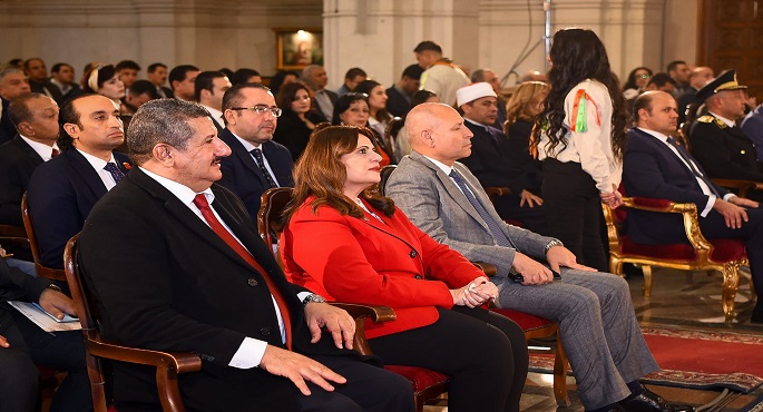 بالصور.. وزيرة الهجرة تشارك في قداس عيد الميلاد المجيد وتهنئ الأقباط الكاثوليك