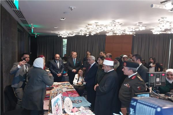 افتتاح معرض منتجات الأشخاص ذوى الإعاقة