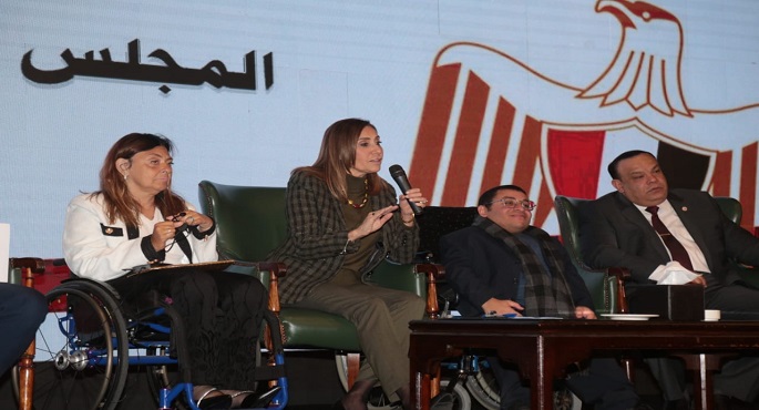 بالصور.. وزيرة الثقافة تشارك باحتفالية المجلس القومي للأشخاص ذوي الإعاقة