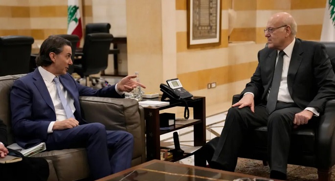 المبعوث الأمريكي هوكشتاين يدعو لحل وسط لعدم تطور الأمور على الحدود اللبنانية الإسرائيلية نحو الأسوأ