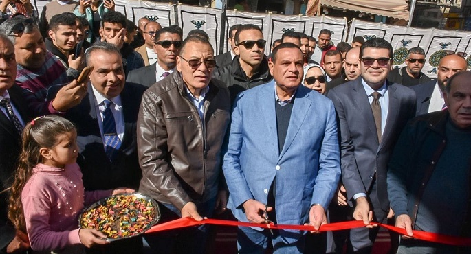 بالصور ..وزير التنمية المحلية ومحافظ الشرقية يفتتحان مشروع إنشاء نفق عرابي وأعمال تطوير وتجميل الميدان بالزقازيق