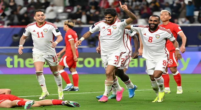 الإمارات تعبر هونج كونج بثلاثية في بداية مشوارها بكأس آسيا