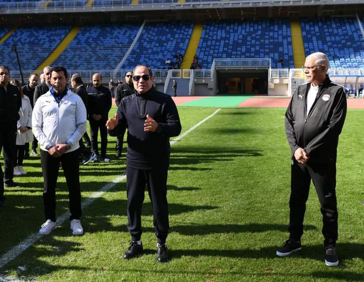 بالفيديو وبالصور .. السيسي : بذلنا جهدًا كبيرا لإنشاء بنية رياضية ضخمة ونهتم بتجهيز الشباب لتمثيل مصر دوليًا