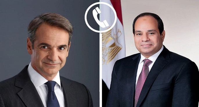 الرئيس السيسي يشيد بالطابع الاستراتيجي للعلاقات بين مصر واليونان