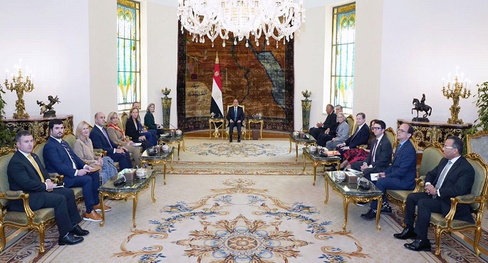 السيسي: نرفض تصفية القضية الفلسطينية والأولوية الراهنة وقف إطلاق النار وحماية المدنيين