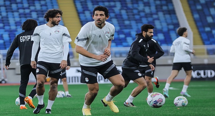 منتخب مصر يواصل معسكره المغلق بالعاصمة الإدارية استعدادًا لأمم أفريقيا