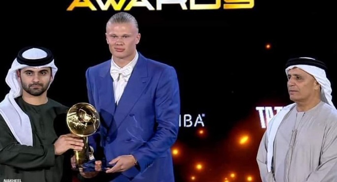 جوائز “جلوب سوكر”.. هالاند أفضل لاعب في العالم ومانشستر سيتي أفضل ناد