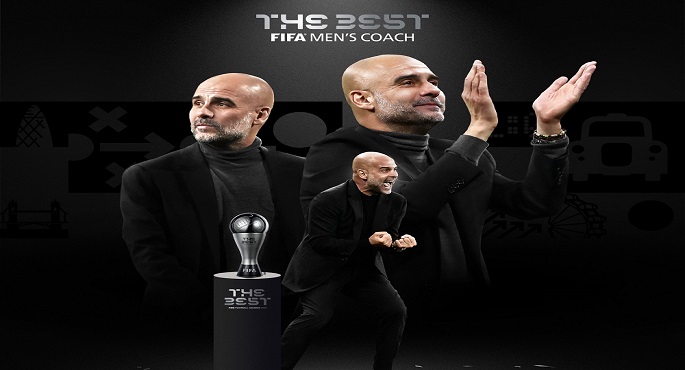 جوارديولا يفوز بجائزة أفضل مدرب في العالم لسنة 2023