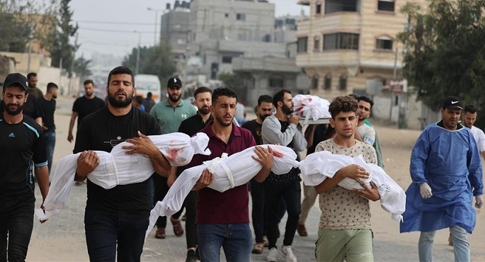 6 شهداء فى قصف للاحتلال وسط وجنوب قطاع غزة