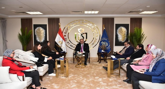 رئيس هيئة الرعاية الصحية يبحث عقد شراكة استراتيجية مع IMM مونتسوريس الفرنسية