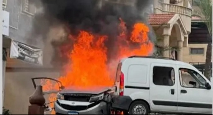 قصف إسرائيلي بالقذائف المدفعية والفوسفورية على جنوب لبنان ..ونجاة قيادي من حزب الله من الاغتيال
