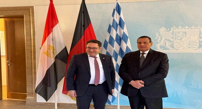 بالصور .. وزير التنمية المحلية يواصل لقاءاته مع كبار المسئولين بولاية بافاريا الألمانية