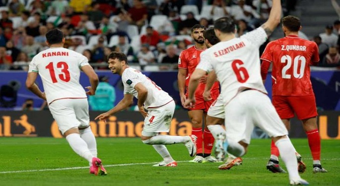 إيران تفوز على فلسطين برباعية في كأس آسيا