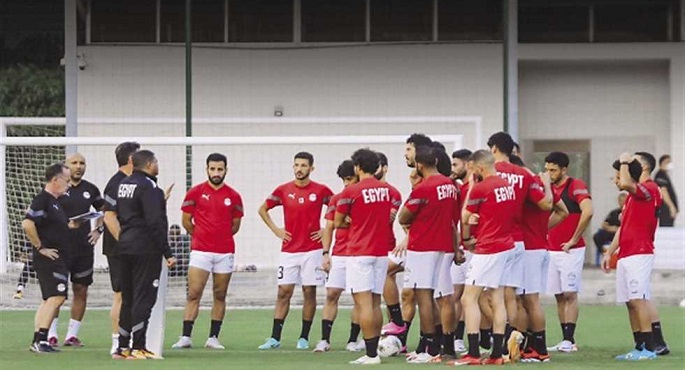 منتخب مصر يرتدي القميص الأحمر والكونغو الديموقراطية بالأزرق غدا في أمم أفريقيا