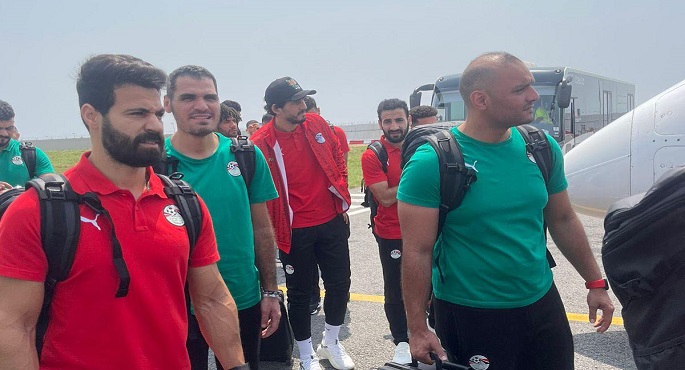 منتخب مصر يصل مدينة سان بيدرو استعدادا لمواجهة الكونغو الديمقراطية