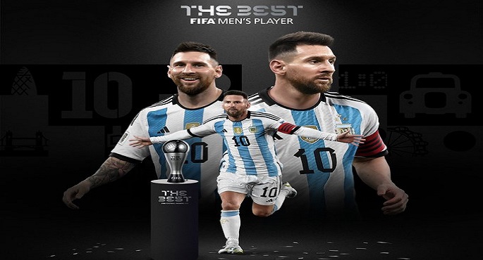 ميسي يحافظ على لقب أفضل لاعب في العالم في جوائز The Best