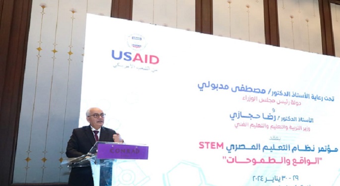 وزير التعليم: نموذج مدارس المتفوقين للعلوم والتكنولوجيا “STEM” ملهم للعملية التعليمية بمصر