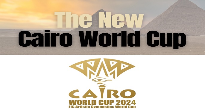 رئيس الاتحاد الدولي يشهد منافسات كأس العالم للجمباز الفني القاهرة 2024