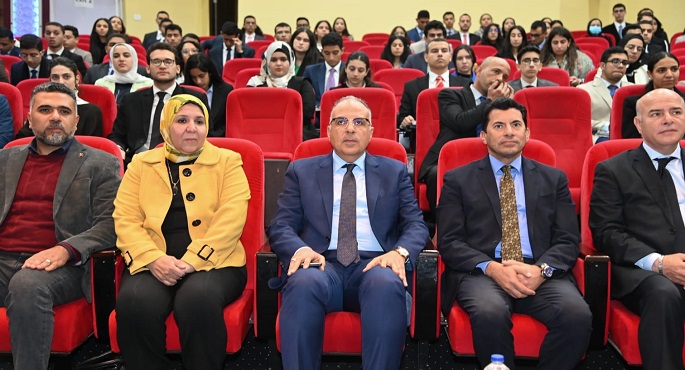 بالصور .. وزير الشباب يستقبل وزير الموارد المائية والري في لقاء حواري مفتوح مع الشباب