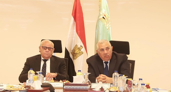 بالصور .. وزير الزراعة يترأس اجتماع مجلس إدارة هيئة التعمير والتنمية الزراعية