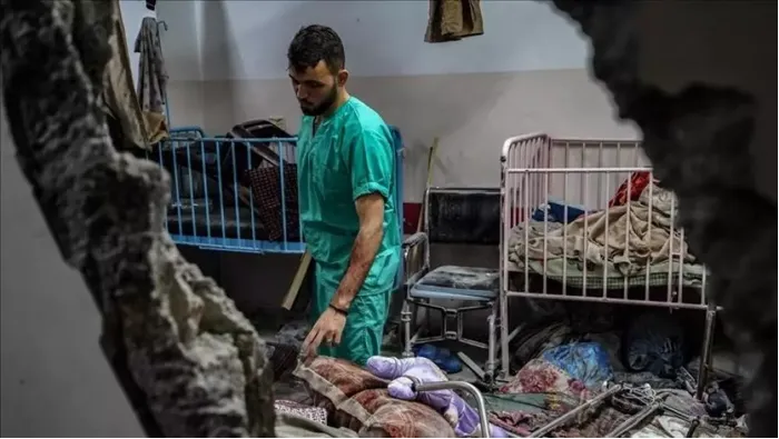استشهاد 4 مرضى في مجمع “ناصر” الطبي في خان يونس لتوقف الأكسجين نتيجة انقطاع الكهرباء