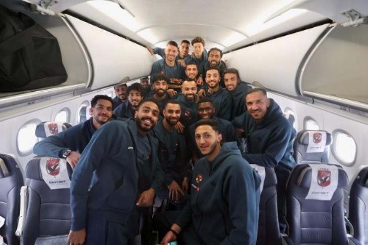بعثة الأهلي تتجه للجزائر لمواجهة شباب بلوزداد في دوري الأبطال